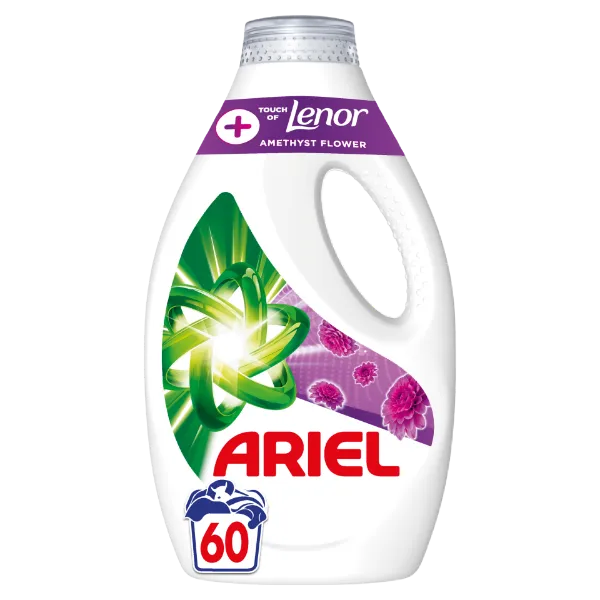 Ariel Folyékony Mosószer 3l, 60 Mosáshoz, +Touch Of Lenor Amethyst Flower termékhez kapcsolódó kép