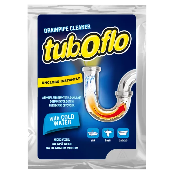 Tub.O.Flo cold lefolyótisztító 55g-60g termékhez kapcsolódó kép