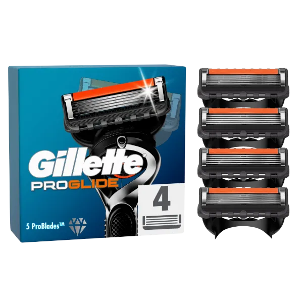 Gillette ProGlide Borotvabetétek Férfi Borotvához, 4 db Borotvabetét termékhez kapcsolódó kép