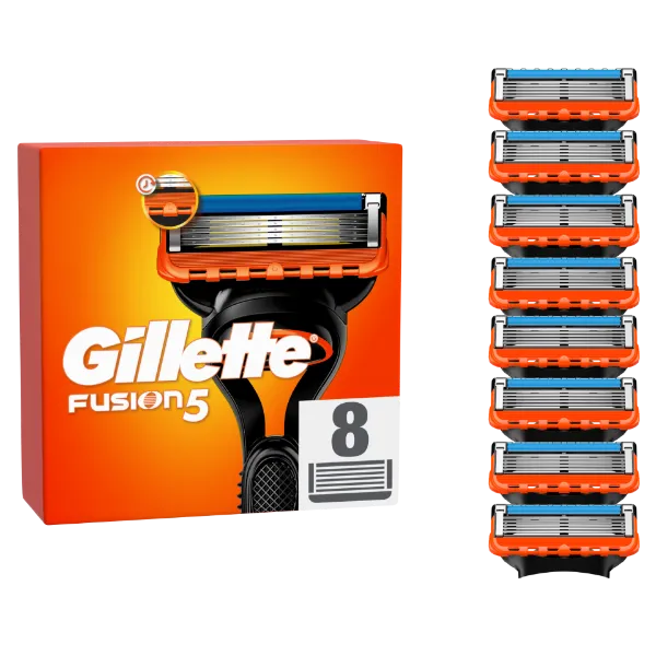 Gillette Fusion5 Pótfejek Férfi Borotvához, 8 db Borotvabetét termékhez kapcsolódó kép