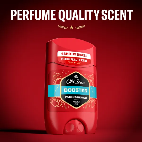 Old Spice Booster Stift Dezodor Férfiaknak, Alumíniummentes, 48 Órás Frissesség,  ml termékhez kapcsolódó kép