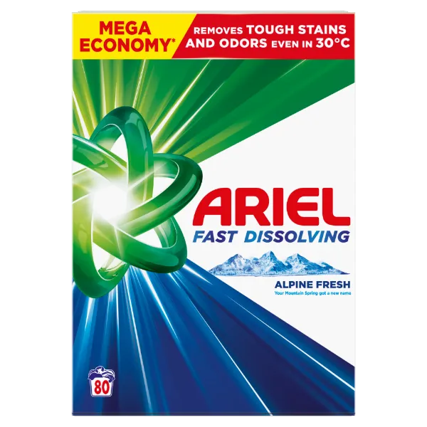 Ariel Mosópor 4.4 kg 80 Mosáshoz, Mountain Spring termékhez kapcsolódó kép