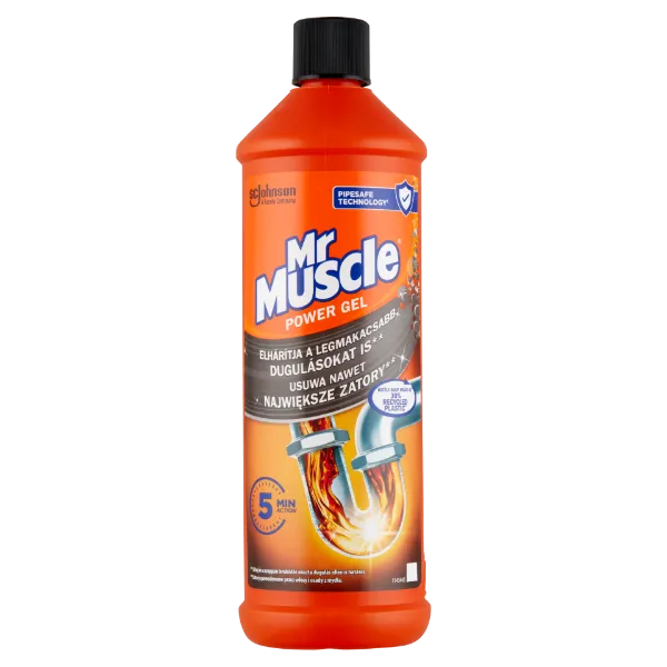 Mr Muscle Power Gel lefolyótisztító gél 1000 ml termékhez kapcsolódó kép
