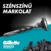 Gillette Mach3 Charcoal Borotva Férfiaknak, 1 Gillette Borotva,, 2 db Borotvabetét termékhez kapcsolódó kép