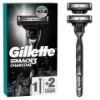 Gillette Mach3 Charcoal Borotva Férfiaknak, 1 Gillette Borotva,, 2 db Borotvabetét termékhez kapcsolódó kép