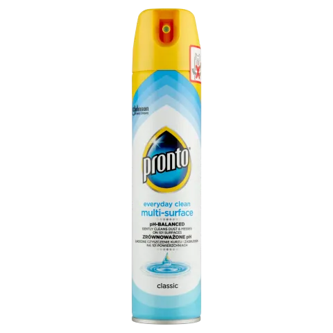 Pronto Everyday Clean Multi-Surface Classic általános felülettisztító aeroszol 250 ml termékhez kapcsolódó kép