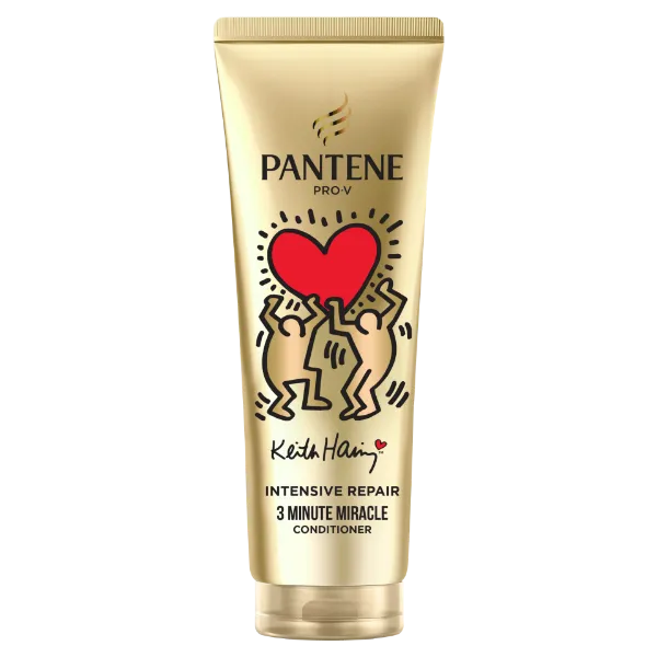 Pantene x Keith Haring különleges művészkiadás balzsam 220ml. Száraz, károsodott hajra termékhez kapcsolódó kép