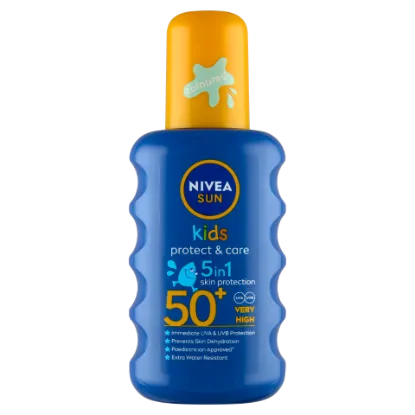 NIVEA SUN Kids hidratáló színezett gyermek napozó spray FF50+ 200 ml termékhez kapcsolódó kép