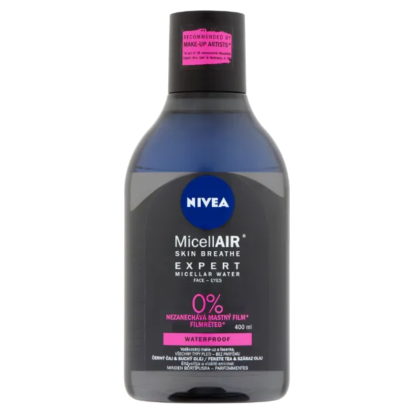 NIVEA MicellAir Expert Waterproof micellás víz 400 ml termékhez kapcsolódó kép