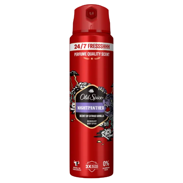 Old Spice Nightpanther Deo Spray Férfiaknak, 150 ml termékhez kapcsolódó kép