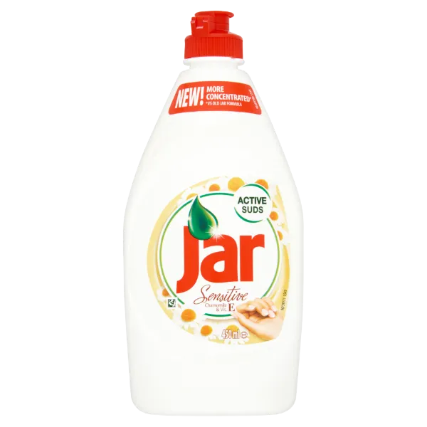 Jar Sensitive Chamomile & Vitamin E Folyékony Kézkímélő Mosogatószer,  450 ML termékhez kapcsolódó kép