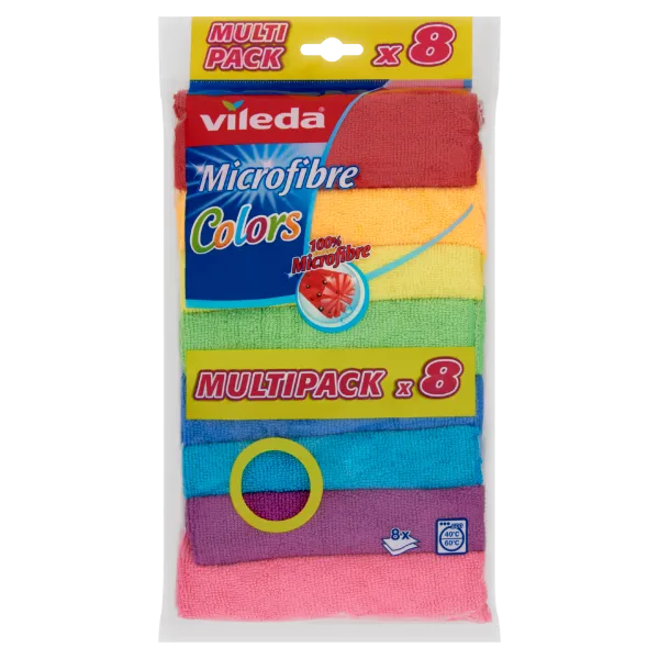 Vileda Color 8 színű mikroszálas törlőkendő termékhez kapcsolódó kép