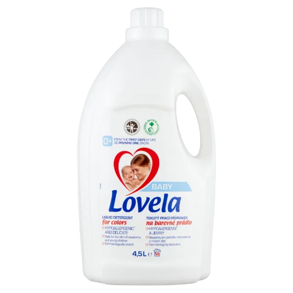 Lovela Baby folyékony mosószer színes ruhákhoz 50 mosás 4,5 l termékhez kapcsolódó kép