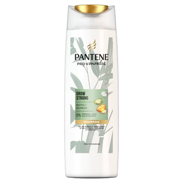 Pantene Grow Strong Sampon Bambusszal És Biotinnal, 300 ml termékhez kapcsolódó kép