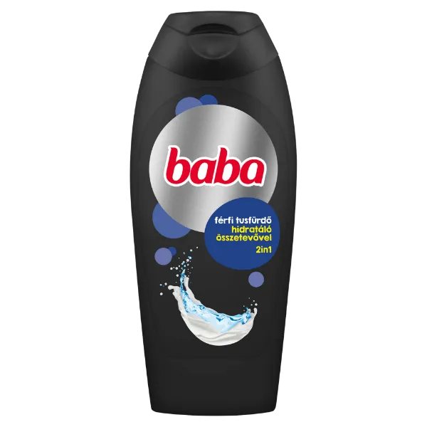 Baba 2in1 férfi tusfürdő hidratáló összetevővel 400 ml termékhez kapcsolódó kép