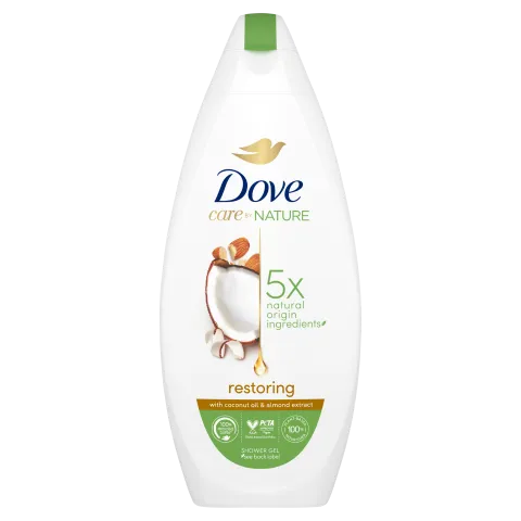 Dove Care by Nature Restoring krémtusfürdő 225 ml termékhez kapcsolódó kép