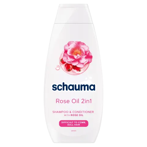 Schauma 2 az 1-ben sampon Rózsaolajjal 400 ml termékhez kapcsolódó kép