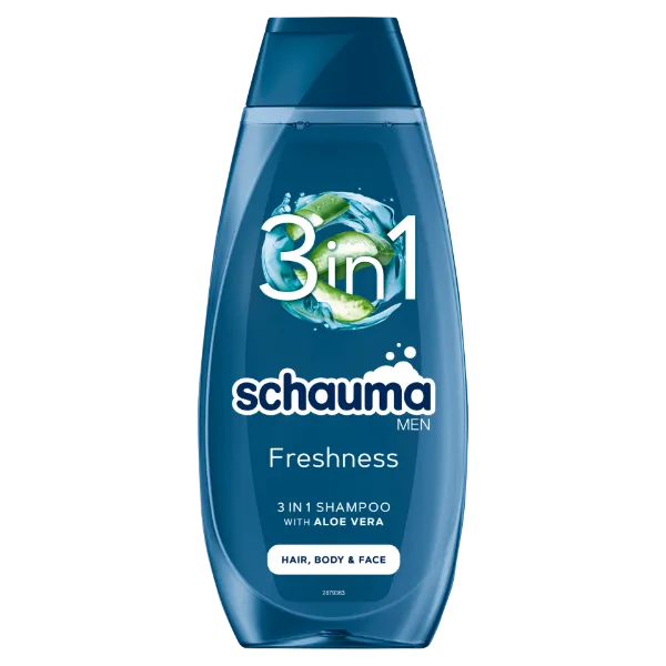 Schauma 3 az 1-ben Frissesség sampon 400 ml termékhez kapcsolódó kép