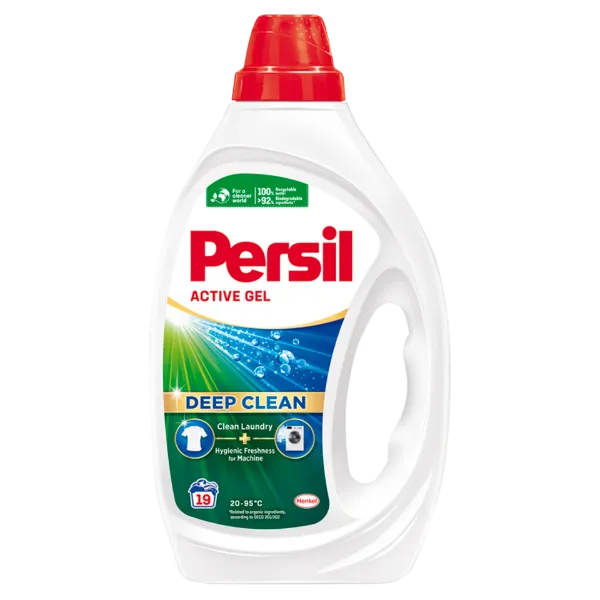 Persil Active Gel mosószer fehér és világos ruhákhoz 19 mosás 855 ml termékhez kapcsolódó kép