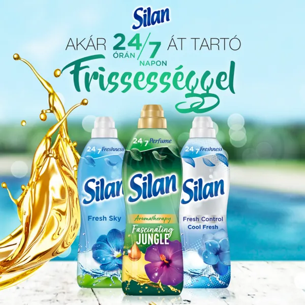 Silan Aromatherapy Fascinating Jungle textilöblítő koncentrátum 62 mosás 1364 ml termékhez kapcsolódó kép