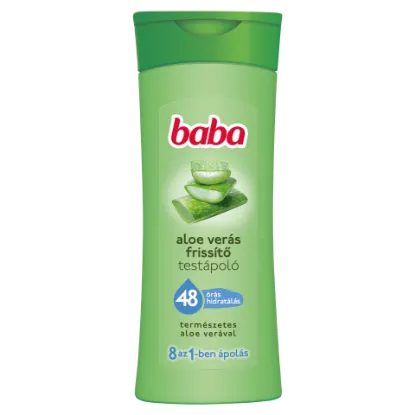 Baba aloe verás frissítő testápoló 400 ml termékhez kapcsolódó kép