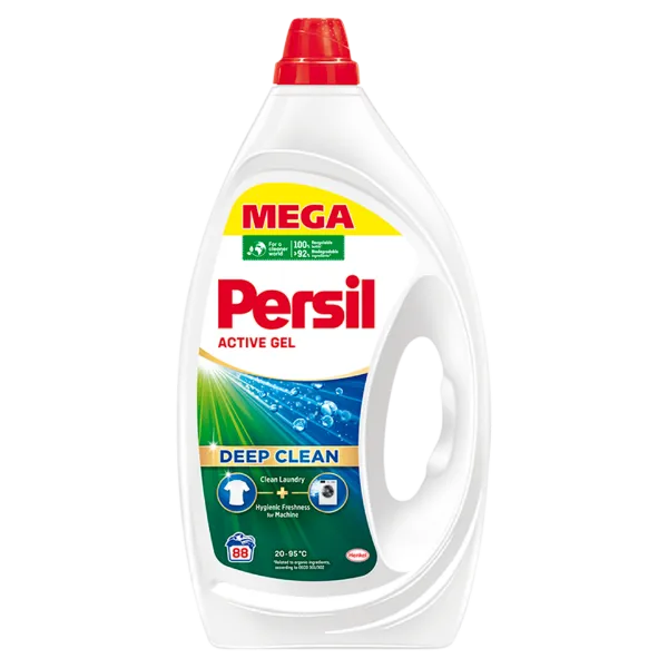 Persil Active gél folyékony mosószer fehér és világos ruhákhoz 88 mosás 3,96 l termékhez kapcsolódó kép