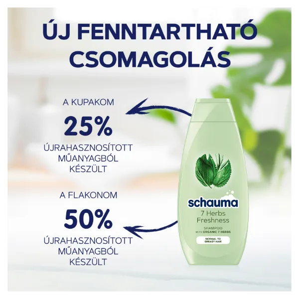 Schauma 7 gyógynövény sampon 400 ml termékhez kapcsolódó kép