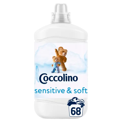 Coccolino Sensitive & Soft öblítőkoncentrátum 68 mosás 1700 ml termékhez kapcsolódó kép