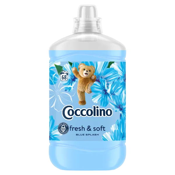 Coccolino Fresh & Soft Blue Splash öblítőkoncentrátum 68 mosás 1700 ml termékhez kapcsolódó kép