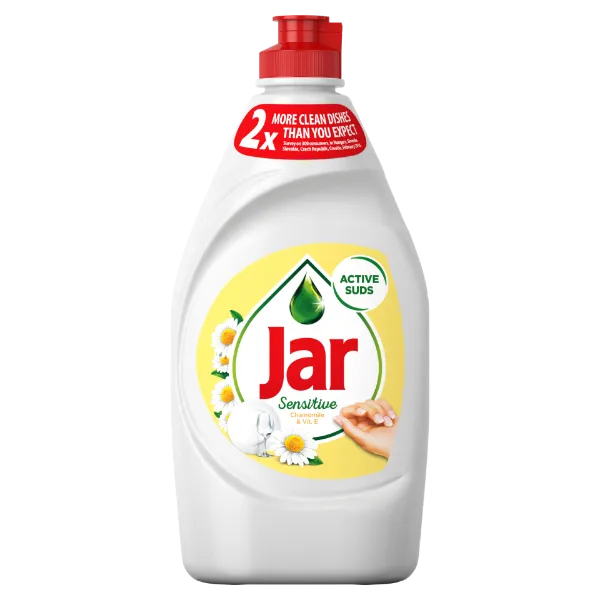 Jar Sensitive Chamomile & Vitamin E Folyékony Kézkímélő Mosogatószer,  450 ML termékhez kapcsolódó kép