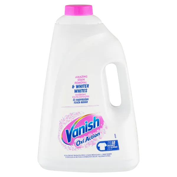 Vanish Oxi Action folteltávolító és fehérítő folyadék 3 l termékhez kapcsolódó kép