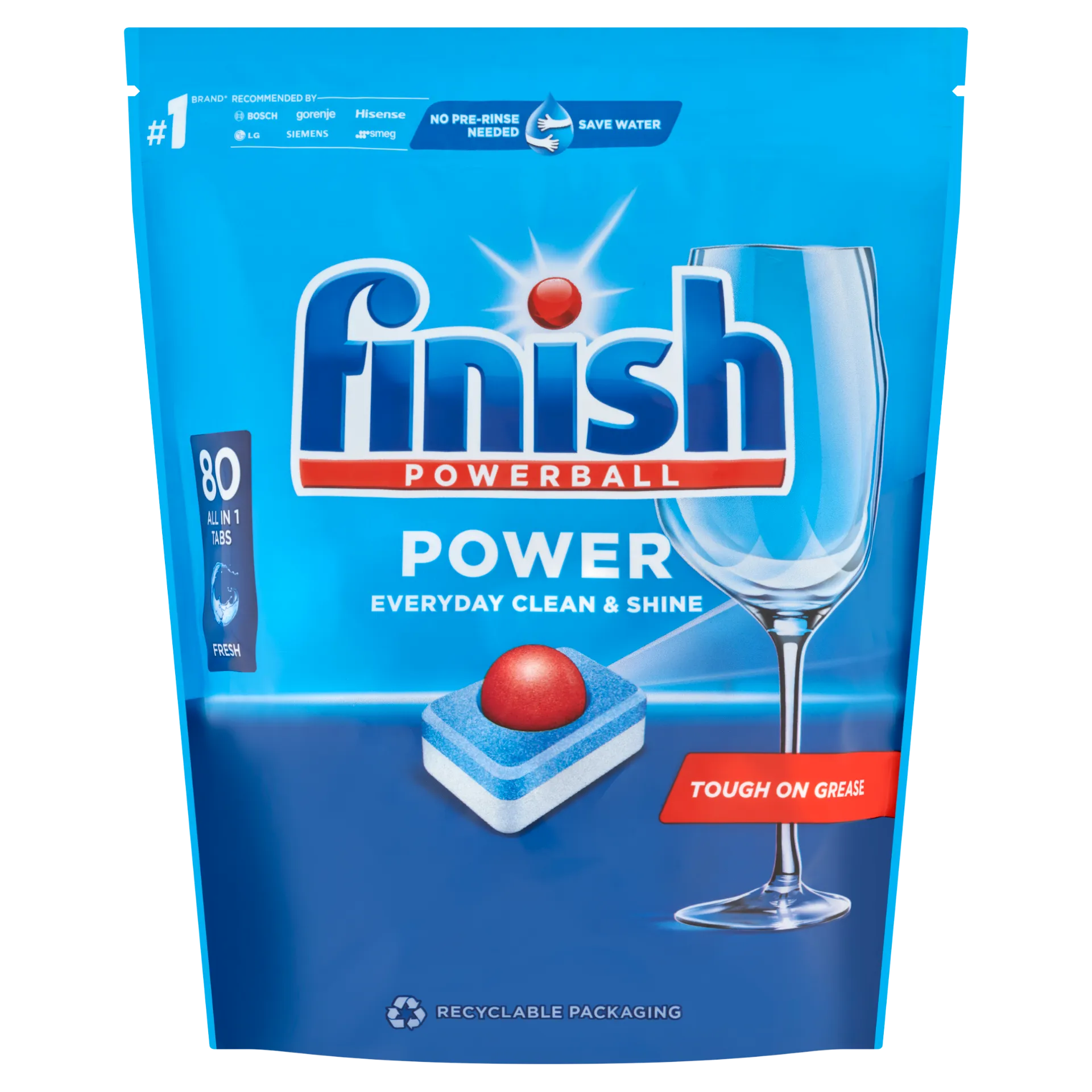 Finish Power All in 1 Regular mosogatógép tabletta 80 db