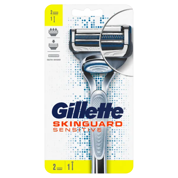 Gillette SkinGuard Sensitive Borotva Férfiaknak+ 1 Borotvabetét termékhez kapcsolódó kép