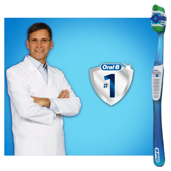 Oral-B Complete 5 Way Clean  Manuális Fogkefe, 2 db termékhez kapcsolódó kép