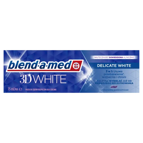 Blend-a-med 3DW Delicate White fogkrém 75ml termékhez kapcsolódó kép