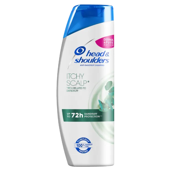 Head & Shoulders Itchy Scalp korpásodás elleni sampon 400ml napi használatra termékhez kapcsolódó kép