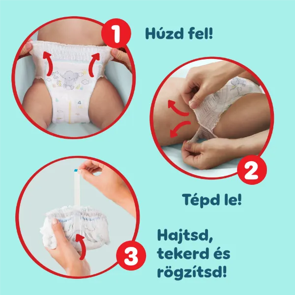 Pampers Premium Care Bugyipelenka, Méret: 3, 48 db Bugyipelenka, 6kg -11kg termékhez kapcsolódó kép