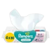 Pampers Sensitive Nedves Törlőkendő, 4 Csomag = 320 db termékhez kapcsolódó kép