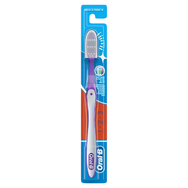 Oral-B 1-2-3 Shiny Clean Medium Manuális Fogkefe termékhez kapcsolódó kép