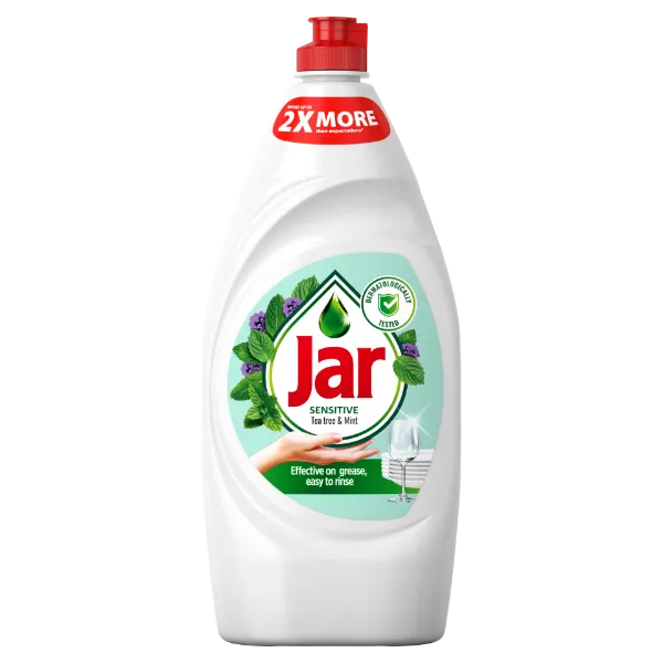 Jar Sensitive Tea Tree & Mint Folyékony Mosogatószer, Kézkímélő 900 ML termékhez kapcsolódó kép