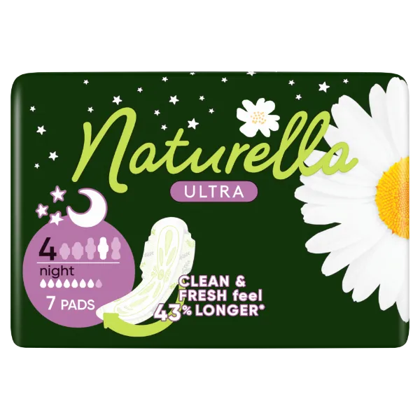 Naturella egészségügyi betét Ultra Night 7 termékhez kapcsolódó kép