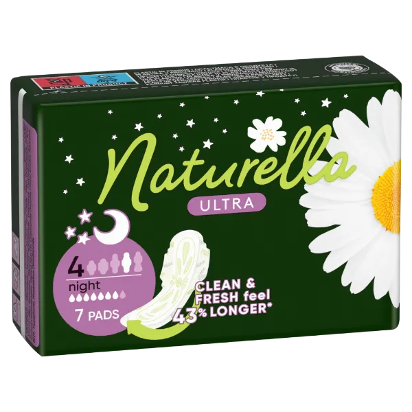 Naturella egészségügyi betét Ultra Night 7 termékhez kapcsolódó kép