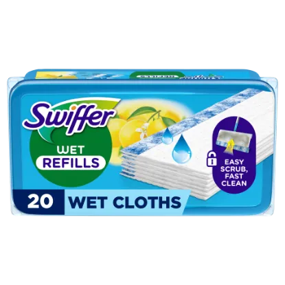 Swiffer Sweeper Nedves Padlótörlő Kendő Citrus Fresh Illattal, 20 db termékhez kapcsolódó kép