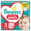 Pampers Pants Bugyipelenka, Méret: 3, 62 db pelenka, 6kg-11kg termékhez kapcsolódó kép