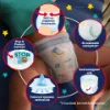 Pampers Night Pants Éjszakai Bugyipelenka, 5 Méret, 22 Bugyipelenka, 12kg-17kg termékhez kapcsolódó kép