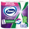 Zewa Premium háztartási papírtörlő 2 rétegű 2 tekercs termékhez kapcsolódó kép