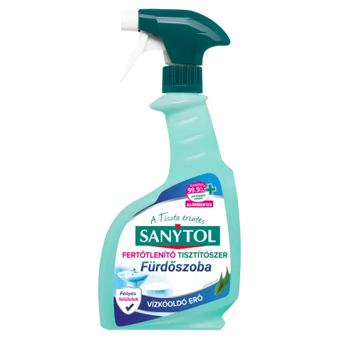Sanytol fertőtlenítő fürdőszobai tisztítószer eukaliptusz illattal 500 ml termékhez kapcsolódó kép
