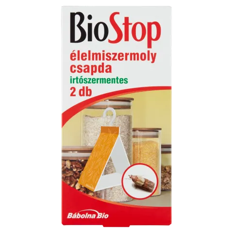 BioStop irtószermentes élelmiszermoly csapda 2 db termékhez kapcsolódó kép