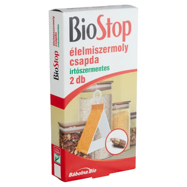 BioStop irtószermentes élelmiszermoly csapda 2 db termékhez kapcsolódó kép