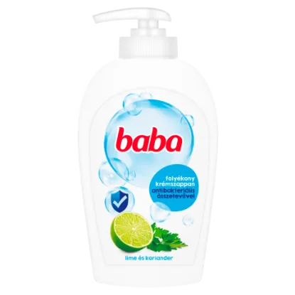 Baba folyékony krémszappan antibakteriális összetevővel 250 ml termékhez kapcsolódó kép